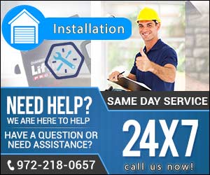 overhead garage door installation