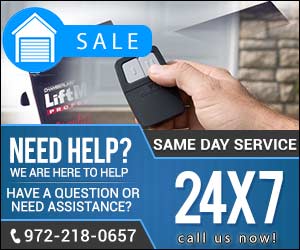 overhead garage door opener installation