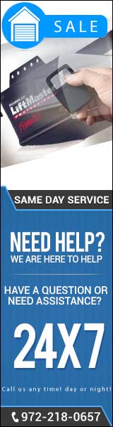 overhead garage door opener installation